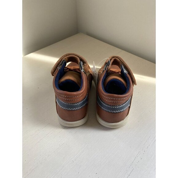 NWT Children's Place Tan High-Top Sneaker Boots With Strap Size 7 Toddler - Picture 3 of 7